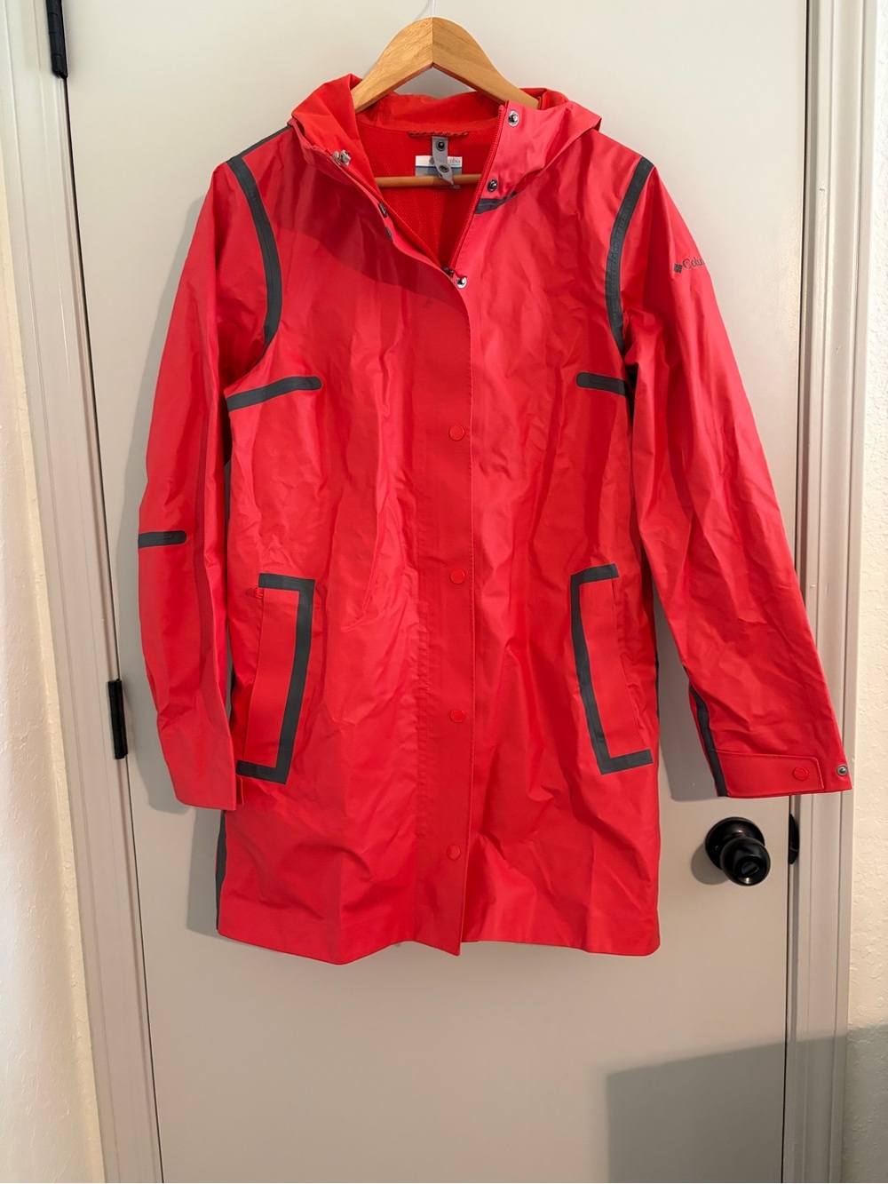 COLUMBIA OUTDRY Extreme Mackintosh Weather-Defying Rain Jacket Red S